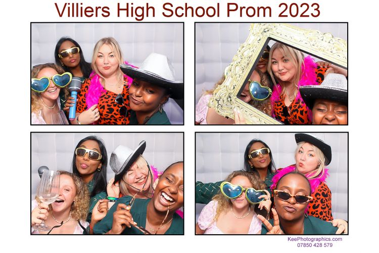 villiers high school prom 2023, ealing doubletree by hilton, prints on the Night, Photo Booth, ash bosamia experienced professional photographer, keephotographics.com, london, Events